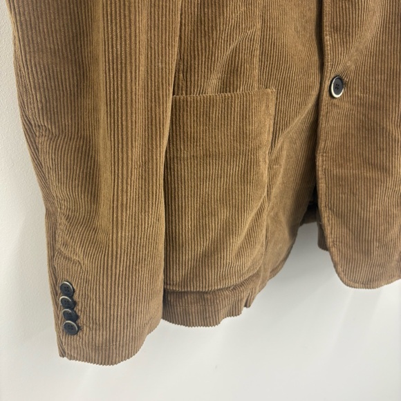 Barena Venezia Mud Corduroy Blazer Jacket Size 52 NWT Italian Made - Picture 7 of 10